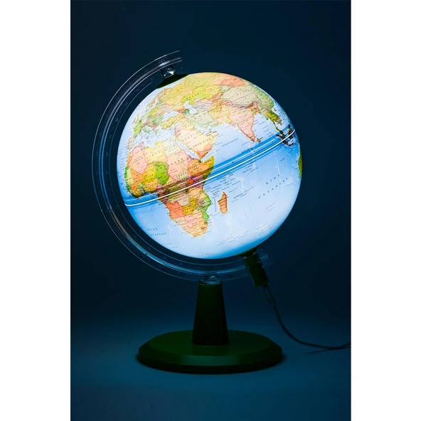 Gürbüz Küre Modern Fiziki Işıklı 26 CM Fiziki Modern Küre Işıklı