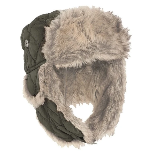 STURM YESIL KURKLU PILOT SAPKA - 6