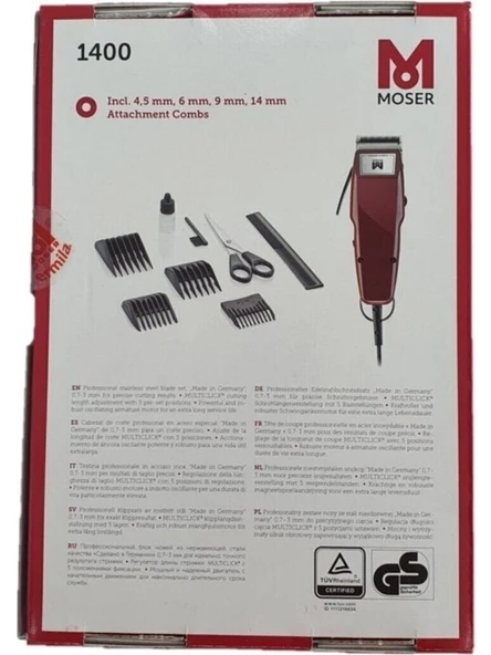 Moser Elektrikli Saç Sakal Tıraş Makinası 1400 0278 - 3