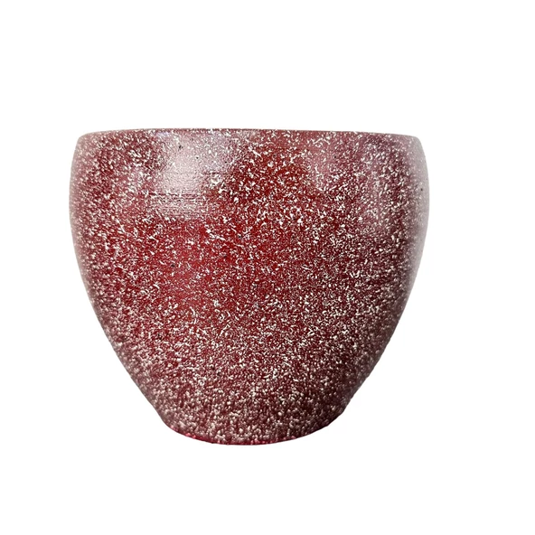 Bitki Tasarımı Bordo Granit Toprak Saksı Saksılık Salon Çiçeklik - 15 CM - Resim 5