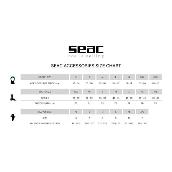 SEAC SUB CORAP ANATOMIC HD 5 MM - 11