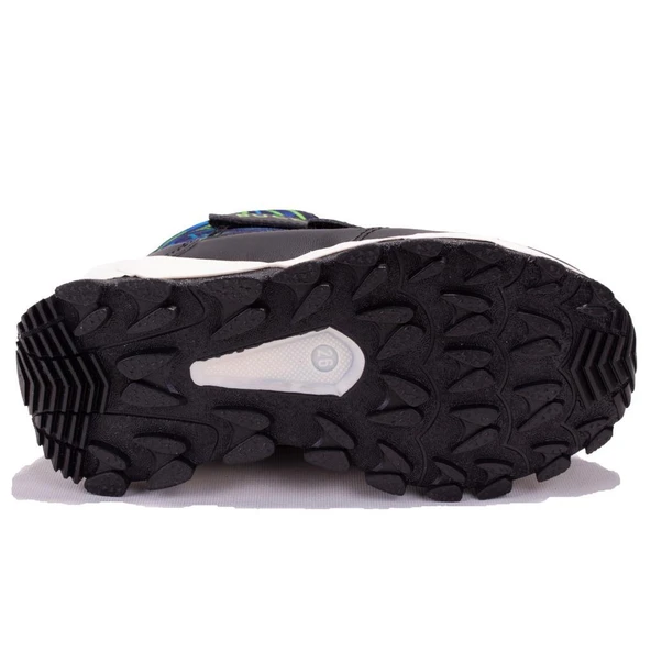 Buckhead 4183CN Siyah Mavi Snowshell Ortopedik Günlük Erkek Çocuk Bot - 4