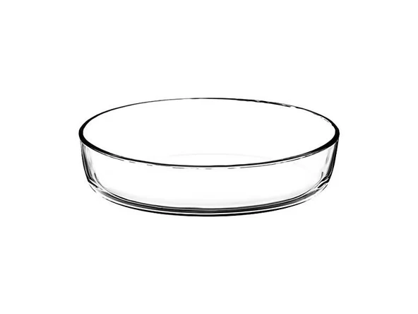 Borcam Oval Küçük Tepsi  26x18 CM 1550 CC - 2