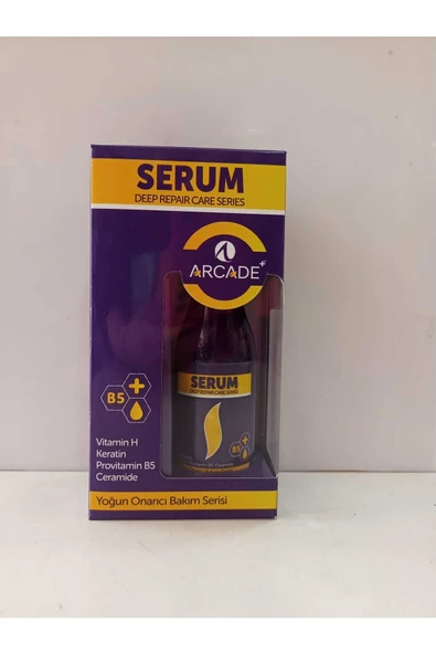 Arcade Bakım Serum Serisi 100 ml doğal yağlar yoğun onarıcı koruyucu bakım - Resim 7