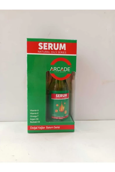 Arcade Bakım Serum Serisi 100 ml doğal yağlar yoğun onarıcı koruyucu bakım - Resim 5