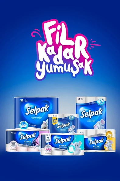 Selpak® Extra Yağ Emici Havlu 3 x 8 Rulo - 3