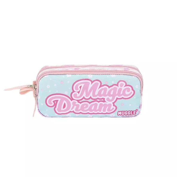Muggle Kalem Çantası Magic Dream 2 Bölmeli Kalemlik - 1