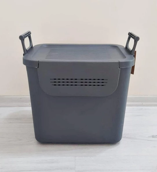 Geseus Motek  Mybox 1x30 Litre Kulplu Çok Amaçlı Organizer Saklama Kutusu-MT-35 - 6