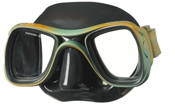 SEAC SUB MASKE U-FIT (SIYAH SLK./COMBAT CERCEVE) ürün görseli 1