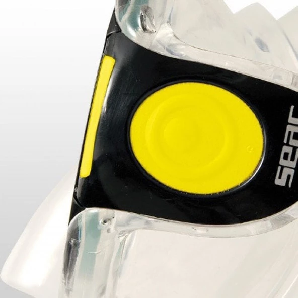 SEAC SUB MASKE ITALICA (SEFFAF SLK./SARI CERCEVE) - 10