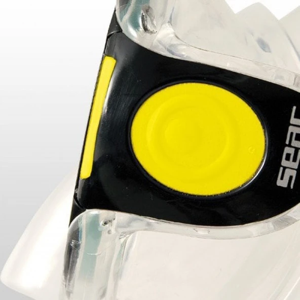 SEAC SUB MASKE ITALICA (SEFFAF SLK./SARI CERCEVE) - 12