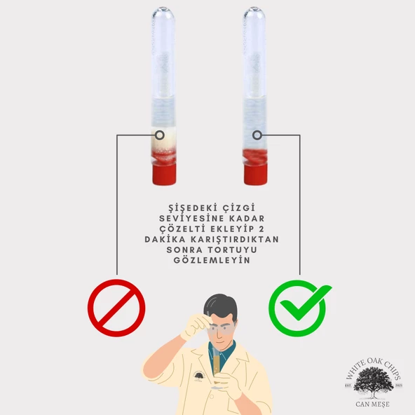 Tek Kullanımlık Test Tüpü 1 Adet