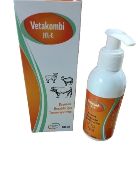 BÜYÜKBAŞ VE KÜÇÜKBAŞ HAYVLAR İÇİN VETAKOMBİ JEL - E (VİTAMİN + MİNERAL ) - 2
