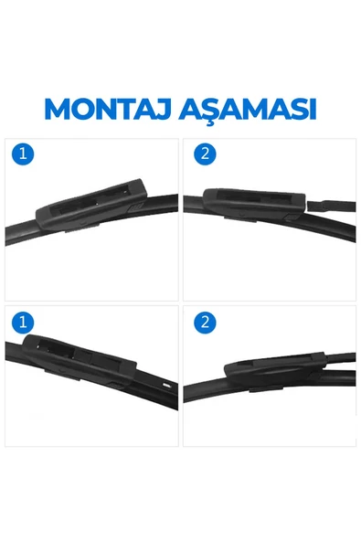 İnwells Muz Silecek Takımı Citroen C3 Picasso 2011-2015 ile uyumlu - Resim 2