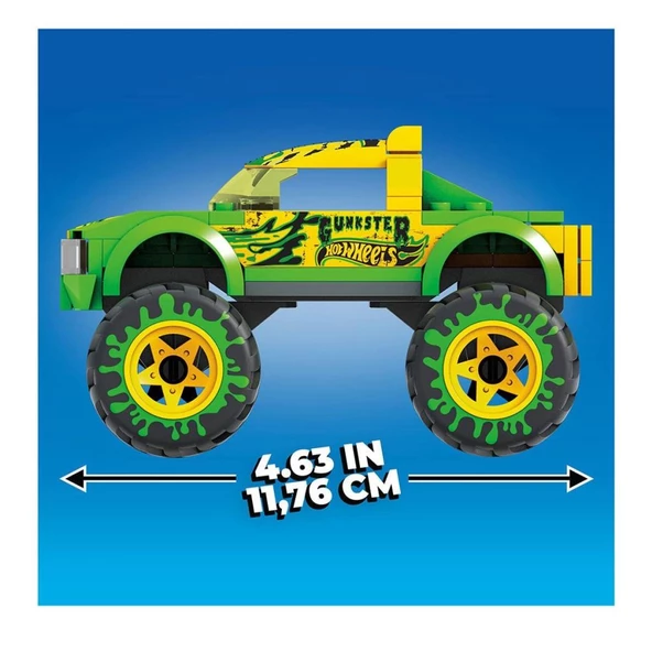 HDJ94 MEGA™ Hot Wheels® Gunkster Monster Truck 69 parça +5 yaş - 6