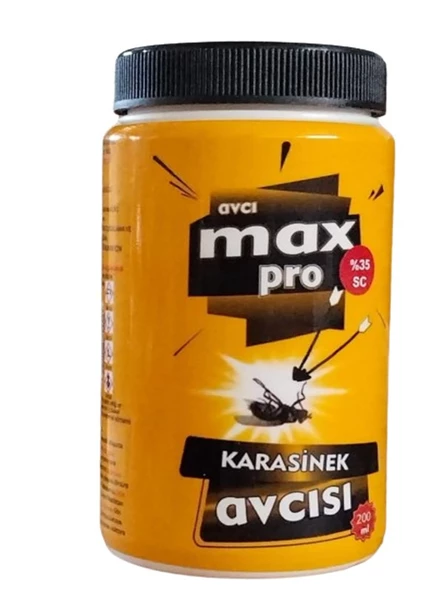 Avcı  Kara Sinek Öldürücü Avcı Max Pro Konsantre 200 ml "yeni Üretim" - 2