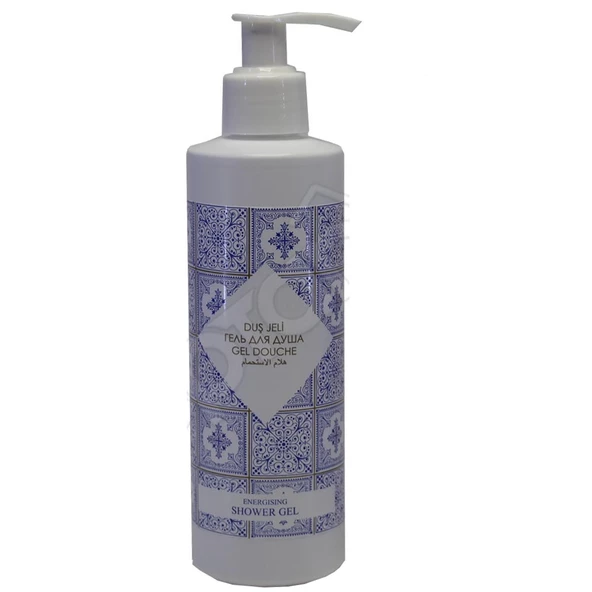 Dekoratif Boş Şampuan Şişesi Duş Jeli Şişesi Askı Aparatlı 3 Parçalı Banyo Duş Seti Hediyelik - 4