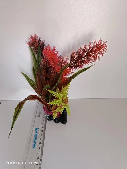 Netx Akvaryum Plastik Bitki 20cm M-883 - 3