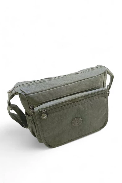 Postacı Omuz Okul Çantası Çapraz Askılı Lise Ortaokul Çantası Goril Anahtarlık Hediyeli 32*22 Cm - 3