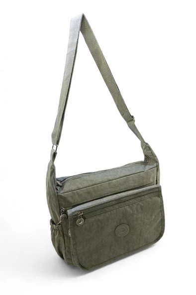 Postacı Omuz Okul Çantası Çapraz Askılı Lise Ortaokul Çantası Goril Anahtarlık Hediyeli 32*22 Cm - 2