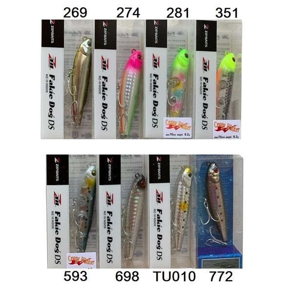 Zipbaits Fakie Dog 70mm WDT Su Üstü 8.2gr Maket Yem