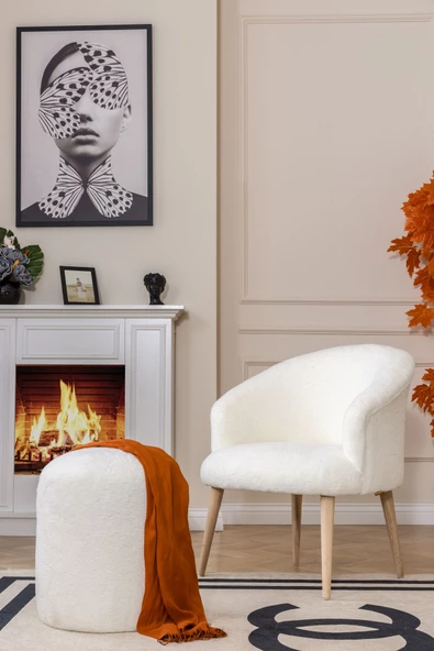 MELLMOD pretty_mod_teddy_berjer_naturel ahşap _balkon_ofis_ - 5