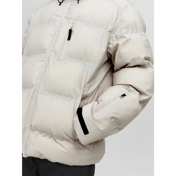 Jack&Jones Oversize Kapüşonlu Kışlık Erkek Mont - Günlük Kullanım - 5