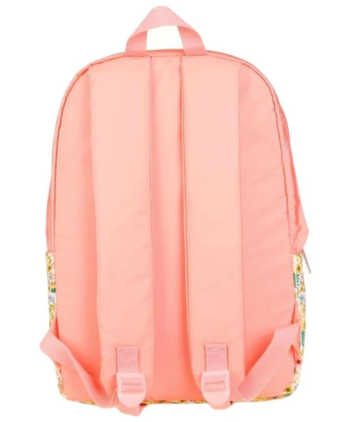 Kaukko Soft Floral Sırt Çantası Salmon K1734 - 3