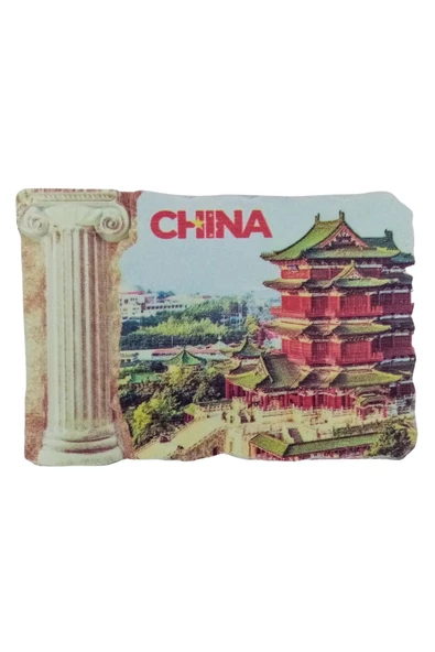 Çin Temalı Sütun Magnet - 3