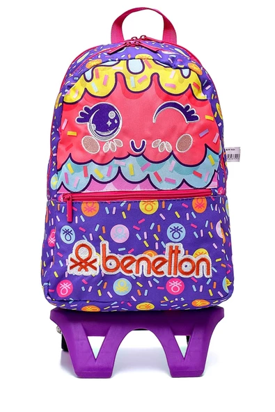 Unıted Colors Of Benetton Kız Çocuk Tekerlekli  Sırt Çantası 03680