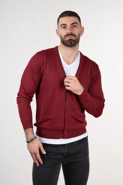 NEHİR TRİKO SLİMFİT HIRKA - 3