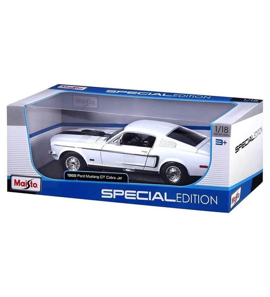 1/18 1968 Model Ford Mustang GT Cobra Jet - 2