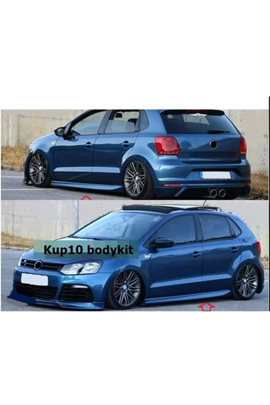 OTOBDY vw polo 6 aero yan marşpiyel takımı - PLASTİK