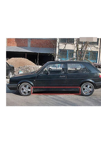 OTOBDY vw golf 2 yan marşpiyel takımı - PLASTİK