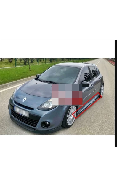 OTOBDY renault clio 3 aero yan marşpiyel takımı -  PLASTİK