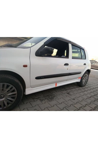 OTOBDY renault clio 2 yan marşpiyel takımı  (SEDAN&HB) PLASTİK - Resim 3