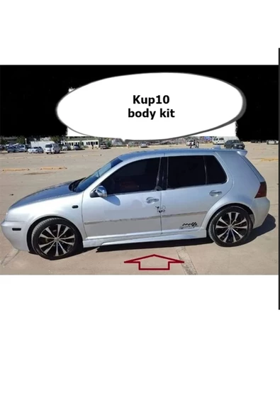 OTOBDY vw golf 4 yan marşpiyel takımı - YENİ MODEL - PLASTİK Uyumlu