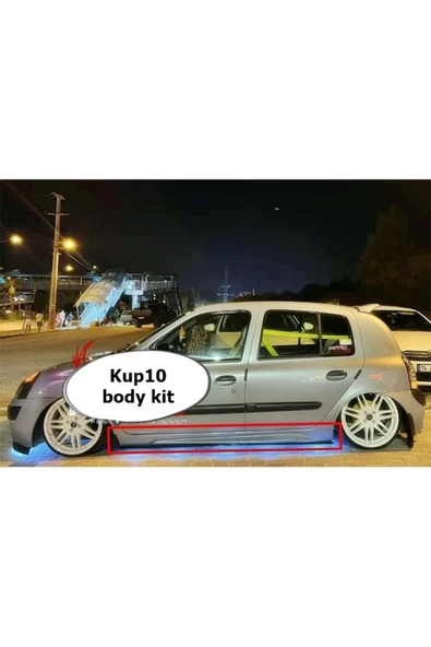 OTOBDY renault clio 2 yan marşpiyel takımı  ( GT MODEL ) PLASTİK