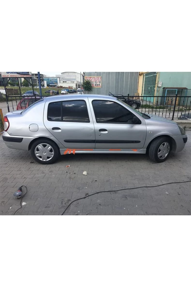 OTOBDY renault clio 2 yan marşpiyel takımı  (SEDAN&HB) PLASTİK - Resim 4