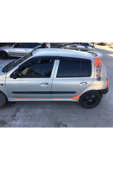OTOBDY renault clio 2 hb yan marşpiyel takımı - PLASTİK - Resim 2