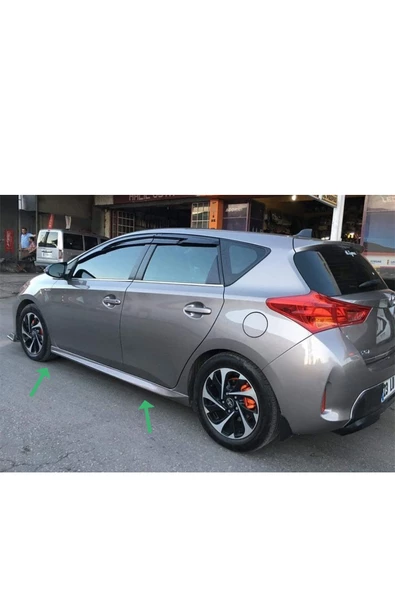 OTOBDY Toyota auris 2013 yan marşpiyel takımı - PLASTİK - AERO MODEL ürün görseli 1