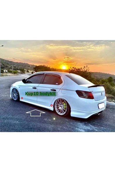 OTOBDY Citroen C-elysee Aero Yan Marşpiyel Takımı -  PLASTİK