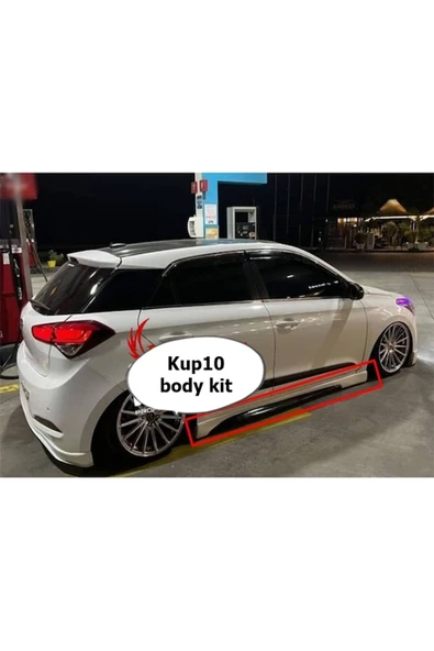 OTOBDY hyundai i20 custom yan marşpiyel takımı - PLASTİK