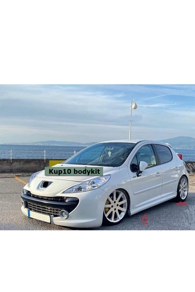 OTOBDY peugeot 207 yan marşpiyel takımı - PLASTİK Uyumlu - Resim 2