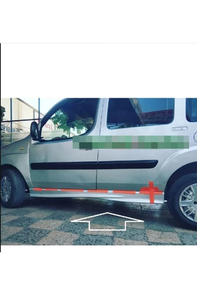 OTOBDY fiat doblo 2 yan marşpiyel takımı - PLASTİK - GENİŞ MODEL