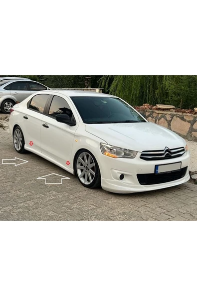 OTOBDY citroen c-elysee yan marşpiyel takımı - PLASTİK ürün görseli 1