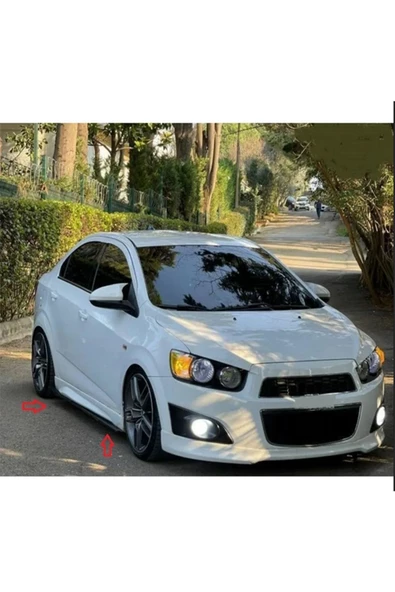 OTOBDY chevrolet aveo yan marşpiyel takımı - PLASTİK Uyumlu