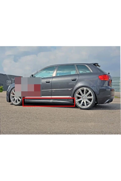 OTOBDY audi a3 r Uyumlu marşpiyel takımı  - PLASTİK - BOYASIZ
