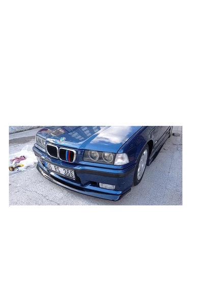 OTOBDY bmw e36 ön lip ( 7 cm ) Uyumlu PLASTİK - PARLAK SİYAH - 2