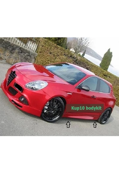 OTOBDY Alfa Romeo Giulietta Uyumlu Yan Marşpiyel Takımı - PLASTİK - BOYASIZ